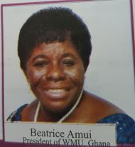 Beatrice Amuni President of WMU, Ghana